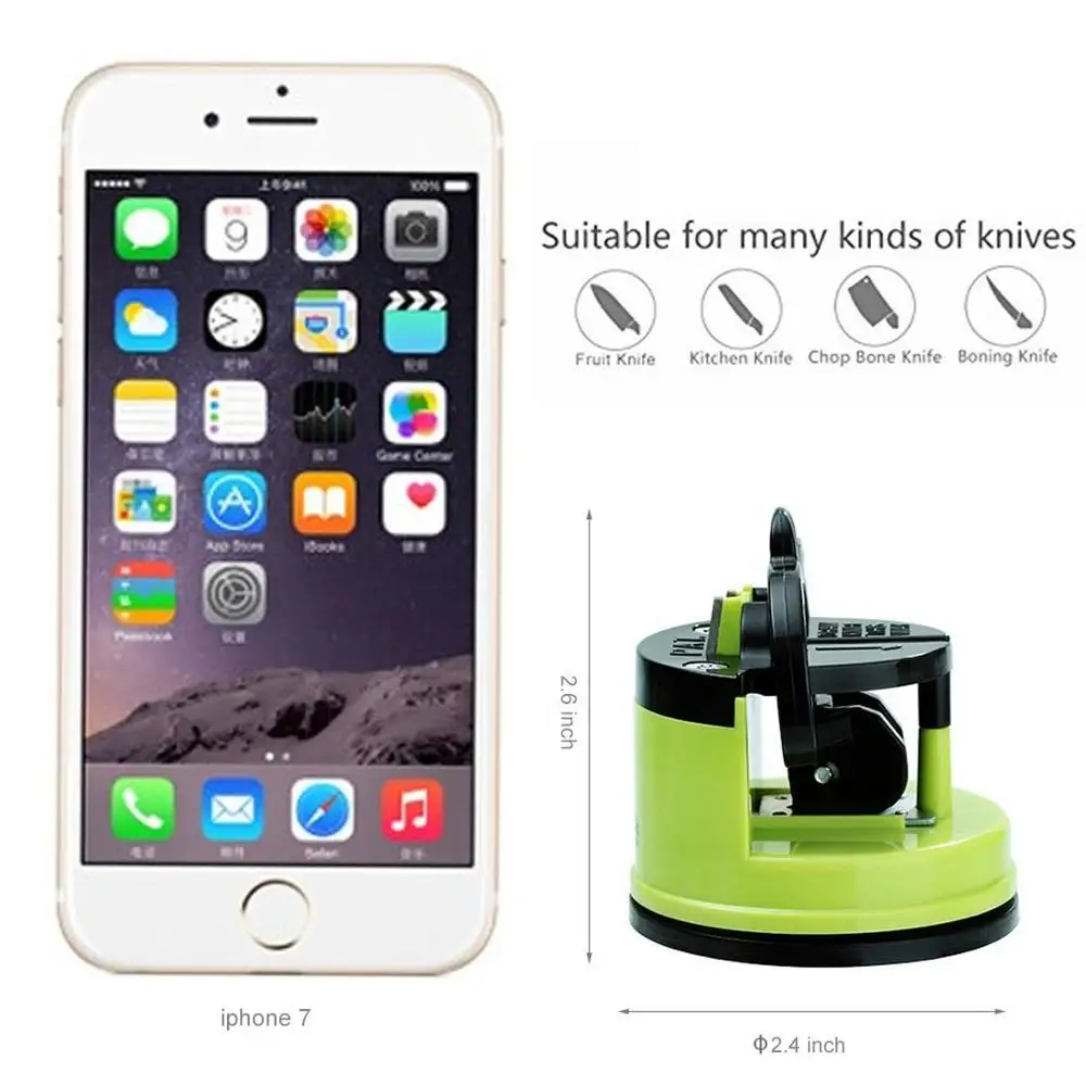 Кухонные пластиковые предметы, точилка для ножей, мини-присоска