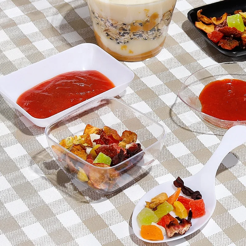 Cute Small Square Plastic Bowl