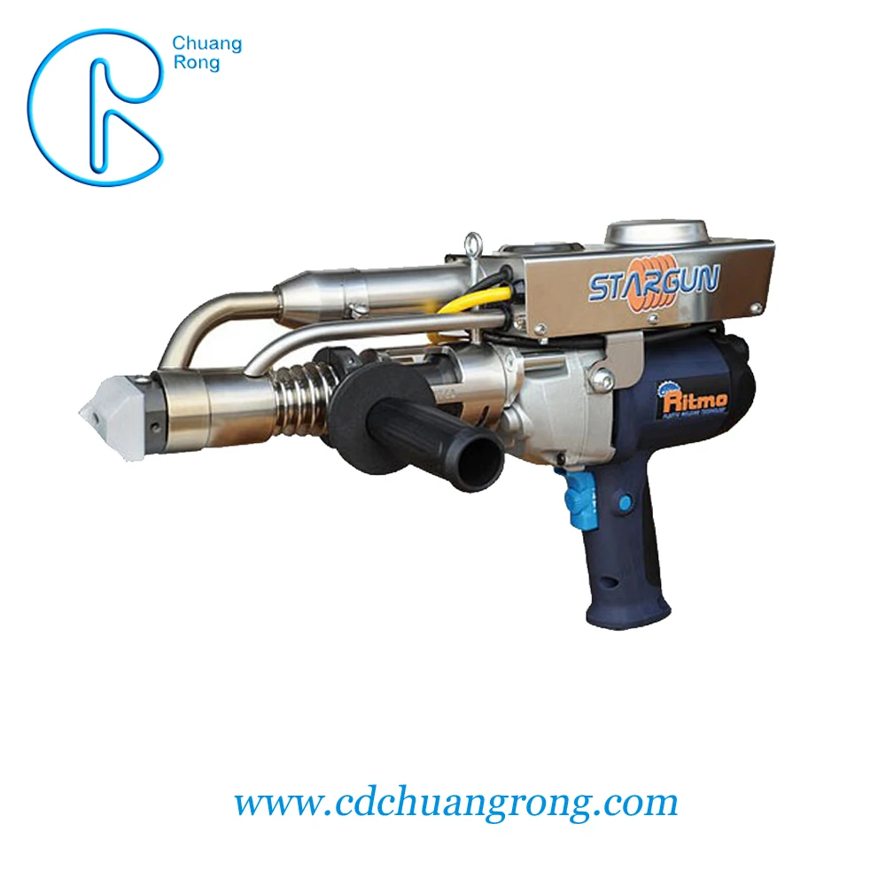 Plastic Extrusion welding gun HDPE pipe Extrusion welder