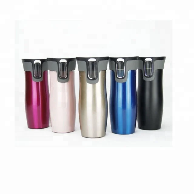 
16oz stainless steel contigo autoseal travel mug thermos 