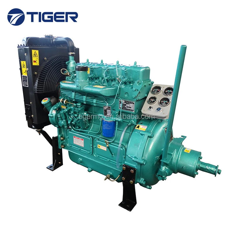 CE approved 4 cylinders 60 hp diesel engine driven water pump