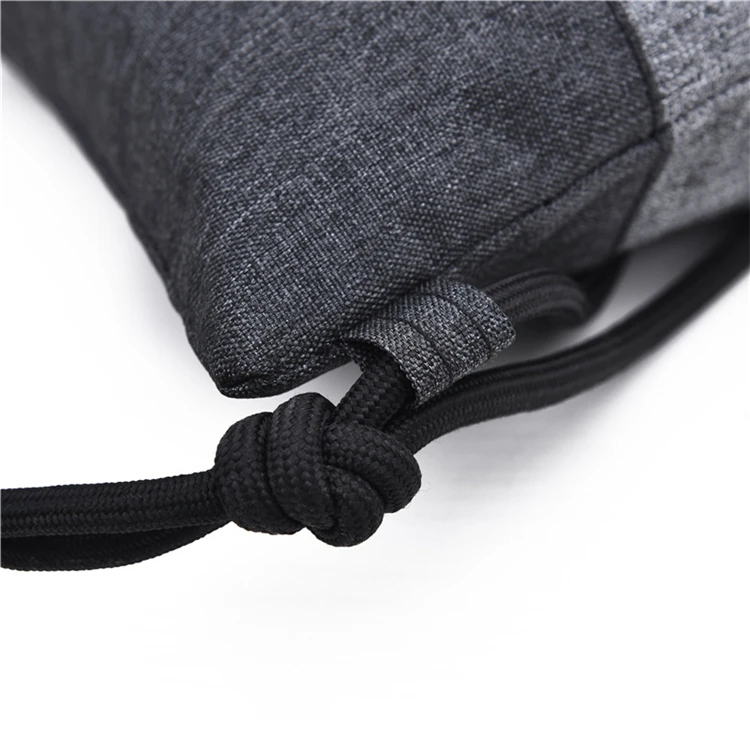 Grey String Bags Gym Drawstring Bag