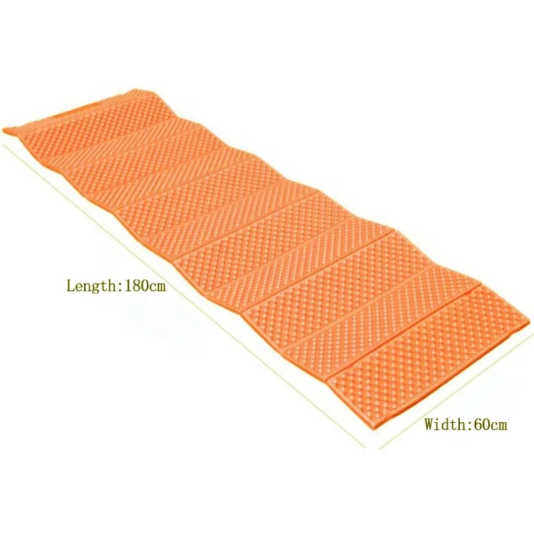 Egg  type folding pad,folding XPE camping mat,sport gym mattress