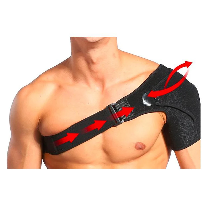  Плечо стабильность brace с давление pad неопрена плечо поддержка ротатор манжеты вывихнул AC совместное