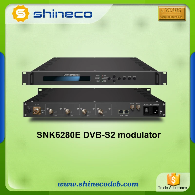 DSNG DVB-S2 L-Band модулятор с 950 МГц-2150 МГц