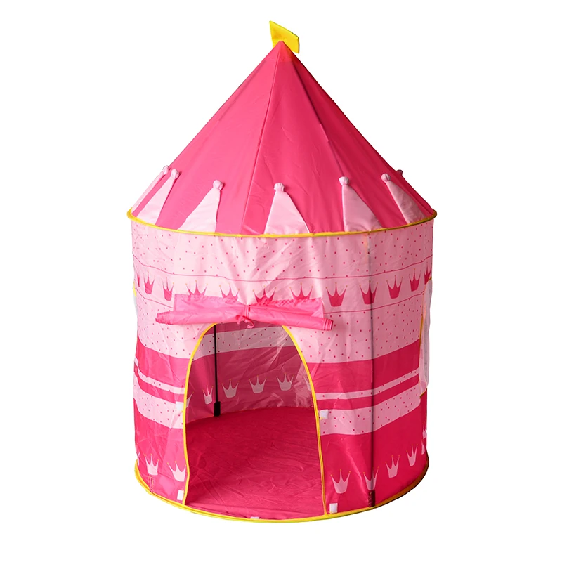 Замок принцессы для девочек, детская игровая палатка, складная Игровая палатка принцессы, Детская игровая палатка
