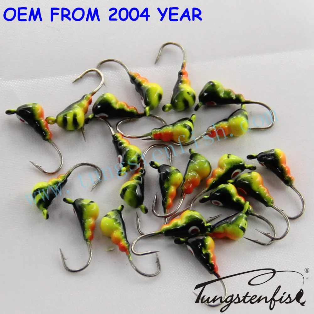 
Wholesale Tungsten Ice Fishing Jigs With High Quality, Tungsten Mormyshkas 