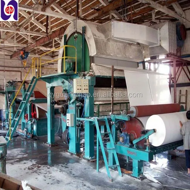 pulp and paper industry pulp to jumbo reel making machines for making rolling paper