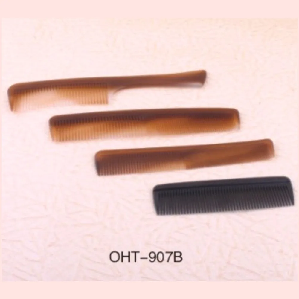 
small colorful portable plastic hair comb for hotel 
