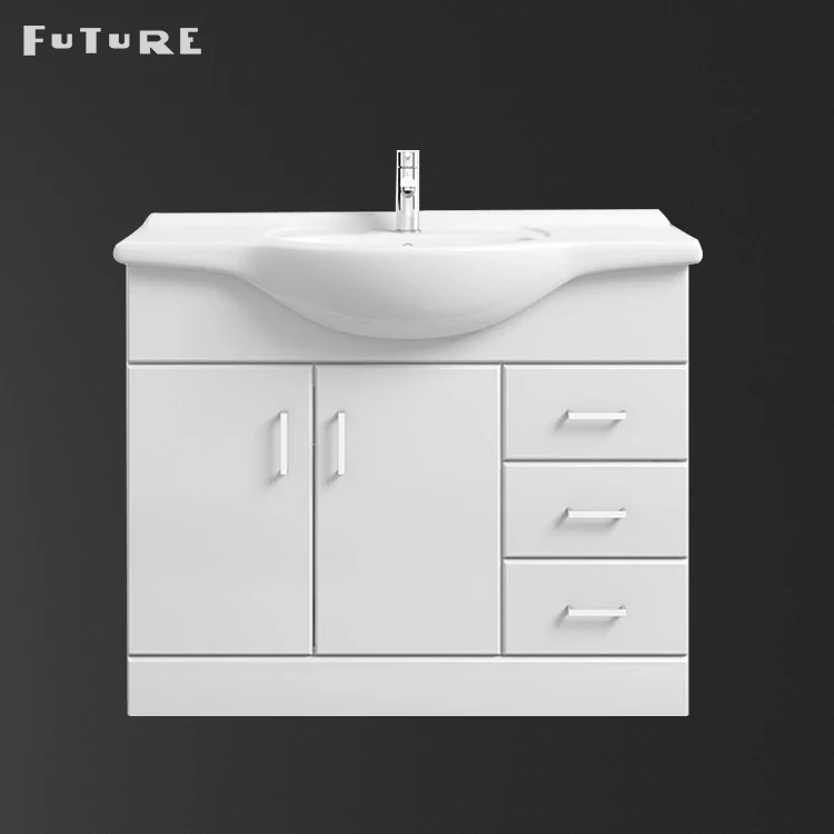 
650mm ceramic vanity cabinet wash basin 