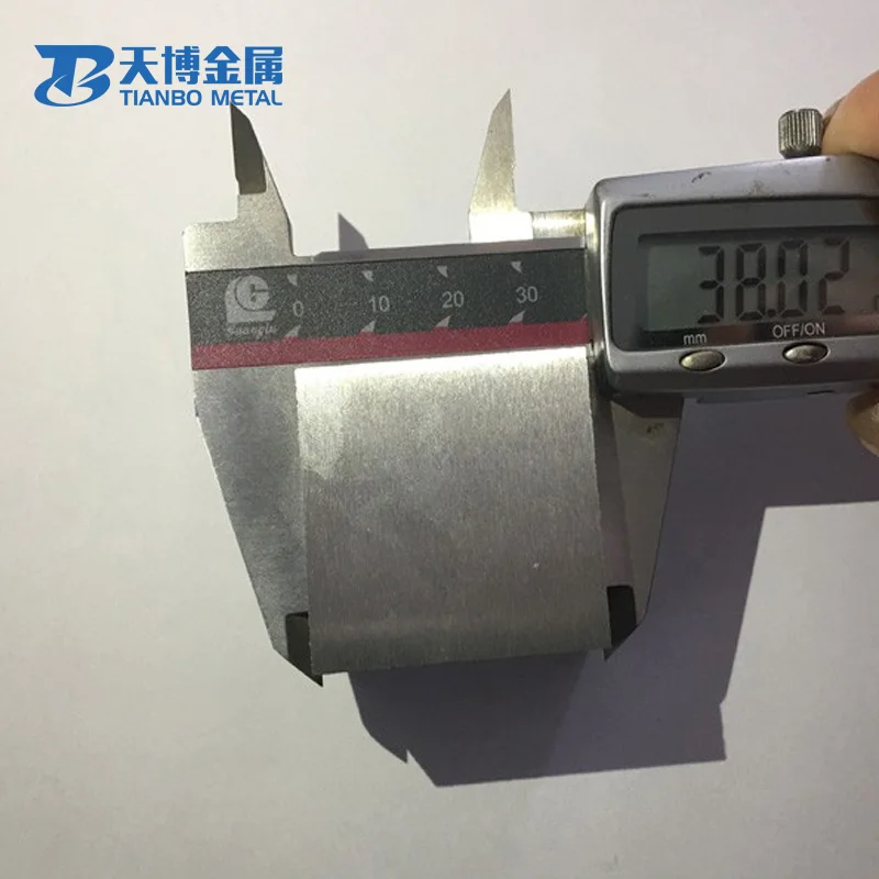 Factory supply various fine 99.6% Min. high quality best price titanium metal ingot for sale factory baoji tianbo metal company