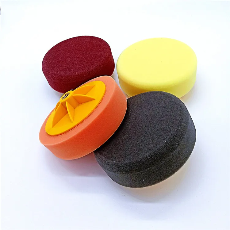 Автомобильные губчатые диски диаметром 5 дюймов, абразивный диск с пластиковой полировочной панелью и полировочной панелью для сверления M14