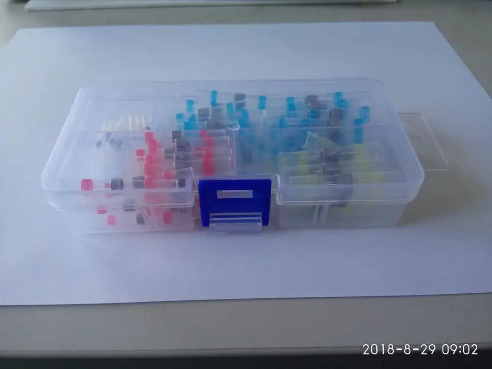 heat shrinkable sealing sleeve / heat shrink butt connector / waterproof solder sleeve seal heat wire splice connector