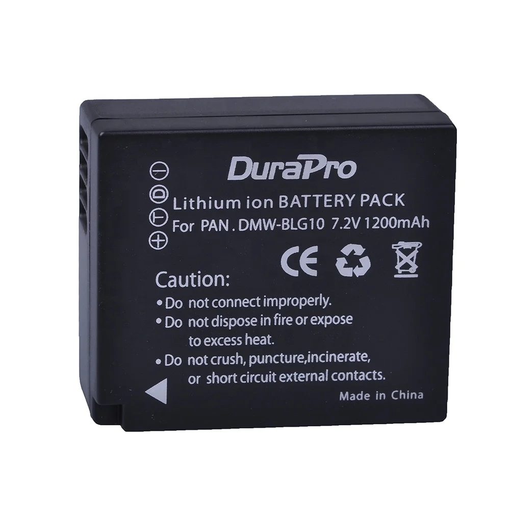 DMW-BLG10 DMW BLG10 DMWBLG10 BLG10E BLG10GK BLG10 Replacement Digital Camera Battery for Pana sonic DMC-GF6 DMC-GX7 GF6