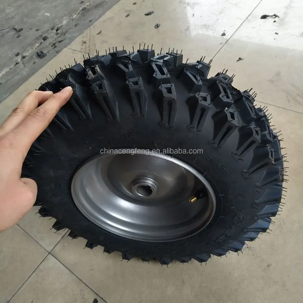 snow blower tire 4.80/4.00-8 tubeless ATV tire pneumatic rubber wheel 16x4.50-8