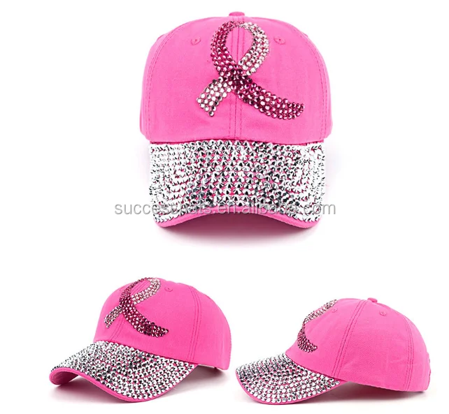 Wholesale Rhinestone Decorated Cap Unique Baseball Caps hats for Women