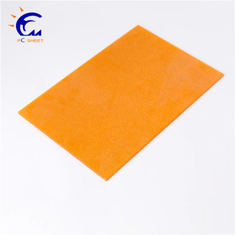 ISO 9001 certified 0.5mm polycarbonate film flat sheet