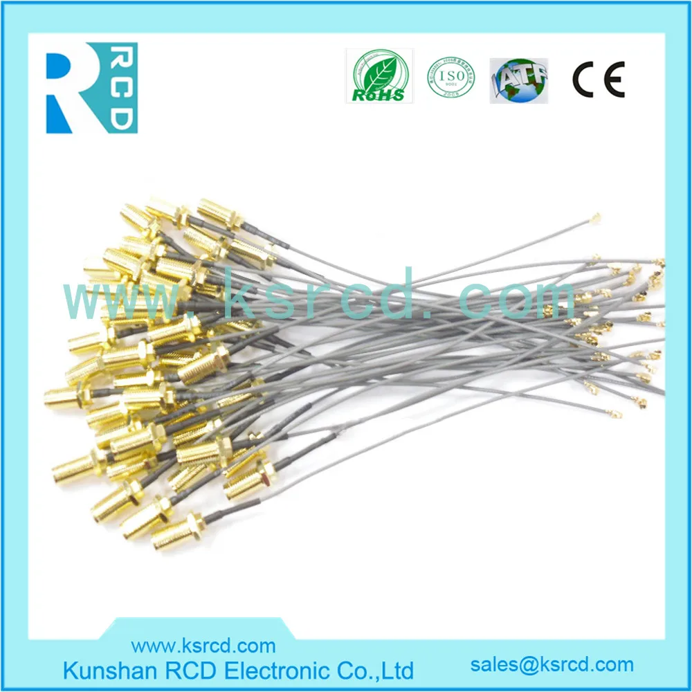 Пользовательские SMA Женский Разъем для IPEX/U. FL Разъем RF Кабель В Сборе