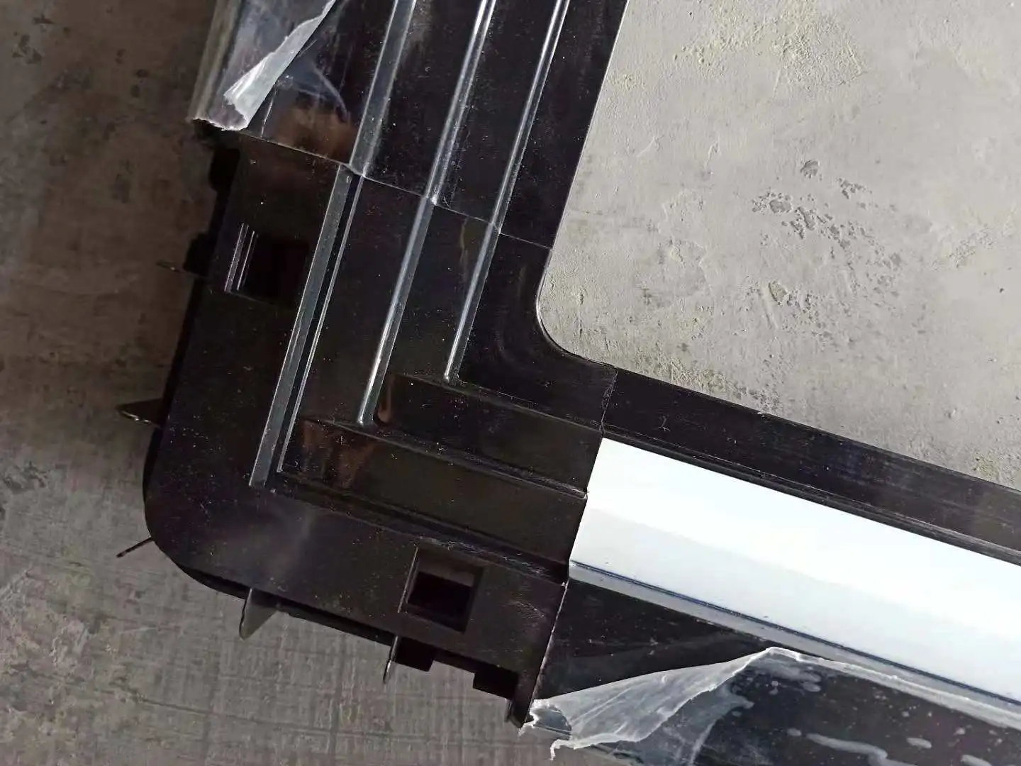 Frame Ice Cream Fridge Glass High Quality Pvc Freezers Door Sliding Door Tempered Glass Door for Shop 1094*598mm Sheng Long 0-10