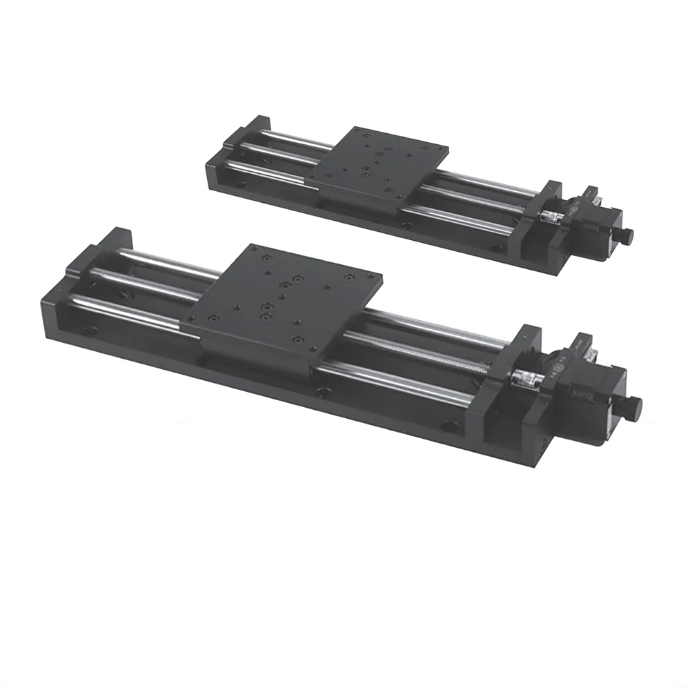 Привод пьезо линейный 2 с одноосным шаговым диски перевод Электрический микрометр ласточкин хвост линейная точность позиционирования