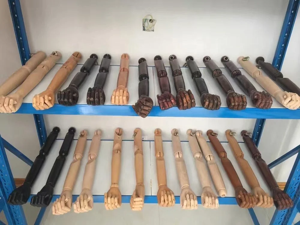 mannequins wooden arm