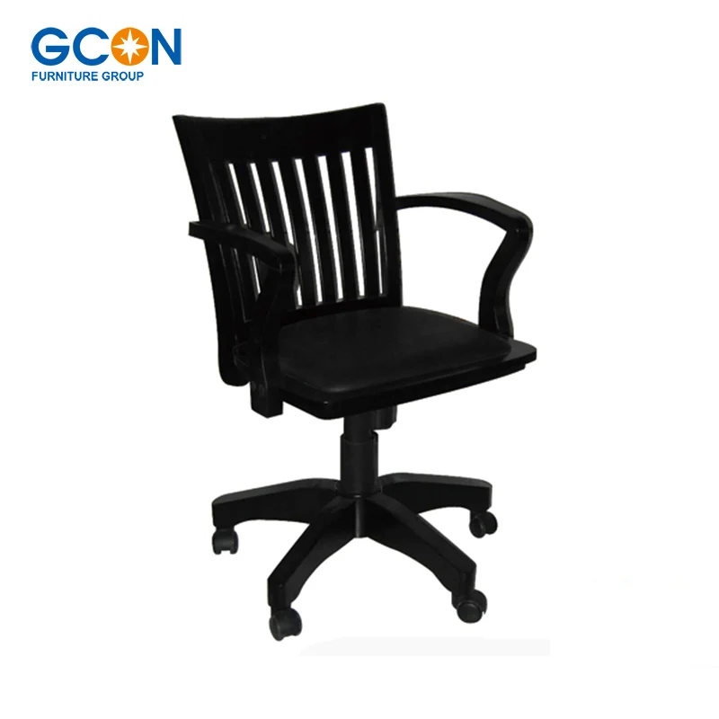 Vintage home office rubber wood task chair free shipping