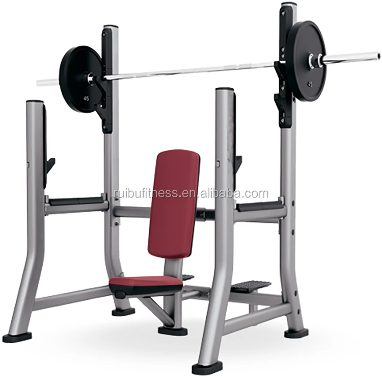 
RUIBU-9010 Recumbent push frame/Commercial gym Fitness/flat bench 