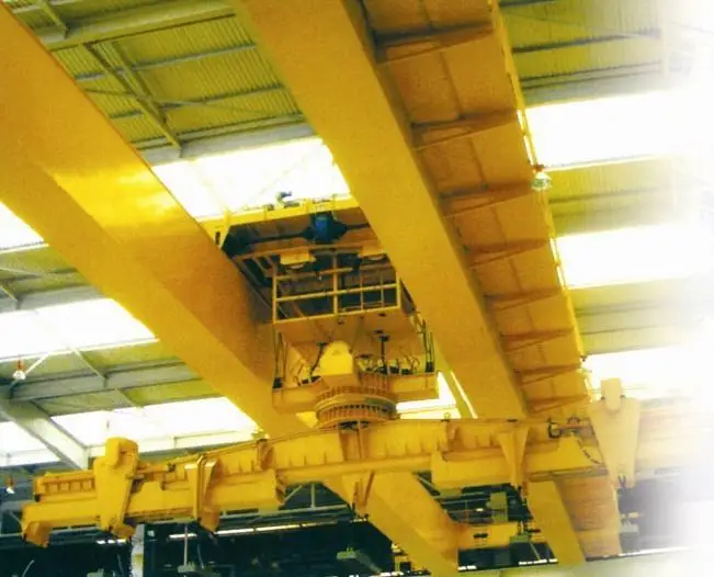 25 Ton Overhead Magnet Crane for Scrap Yard, Magnet Crane Price