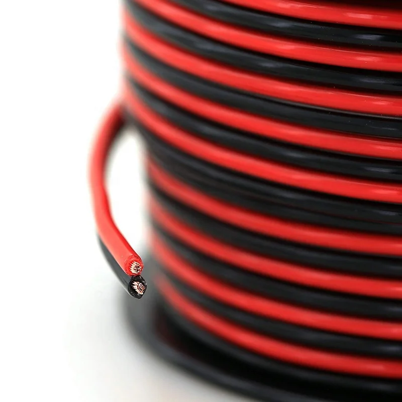 AWM UL2468 16 Gauge AWG 2 Conductor Electrical copper Wire For LED Strip Extension