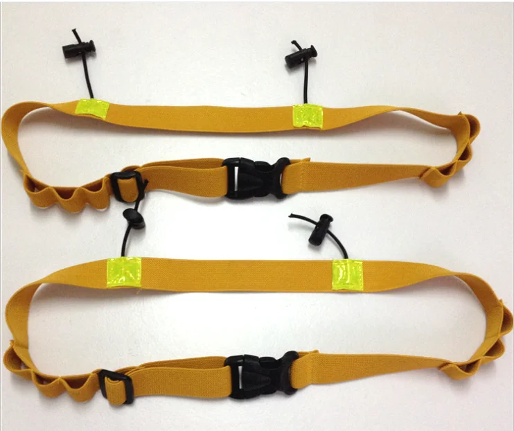 Custom Logo Sport Accessory Race Bib Number Belt Triathlon Race Belt