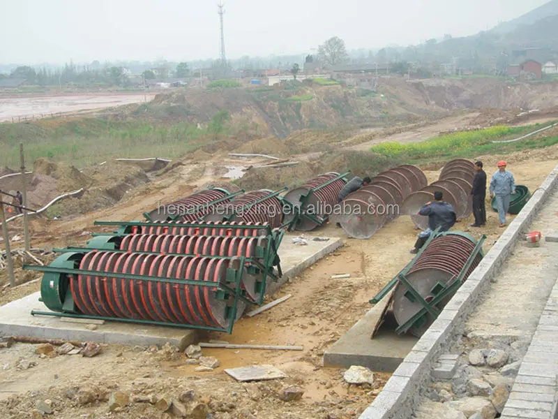 Gravity Separation Mining Machine Spiral Chute For Gold Ore Wash Plant