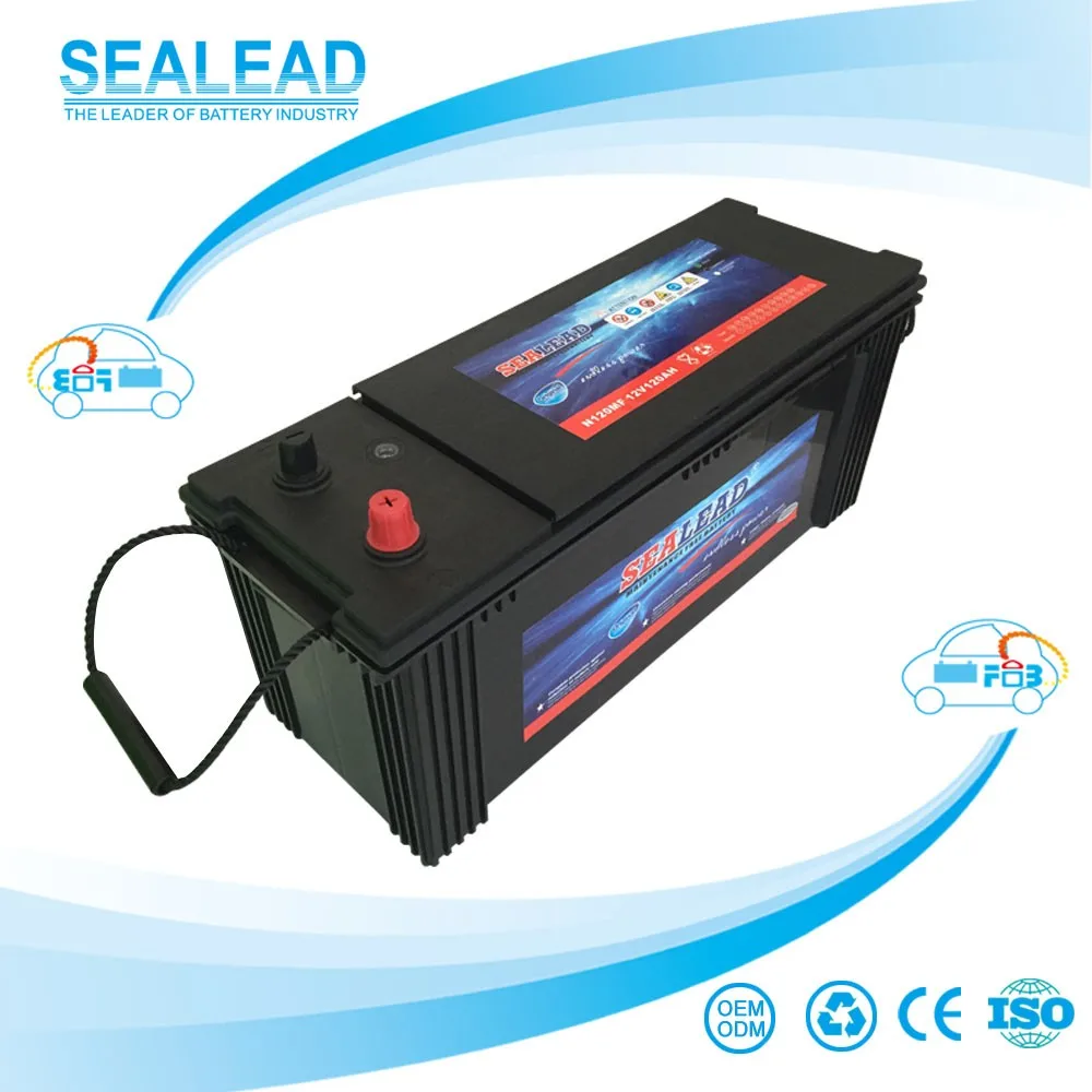 perfect performance 12V 120AH N120FM free operation vrla automotive truck battery