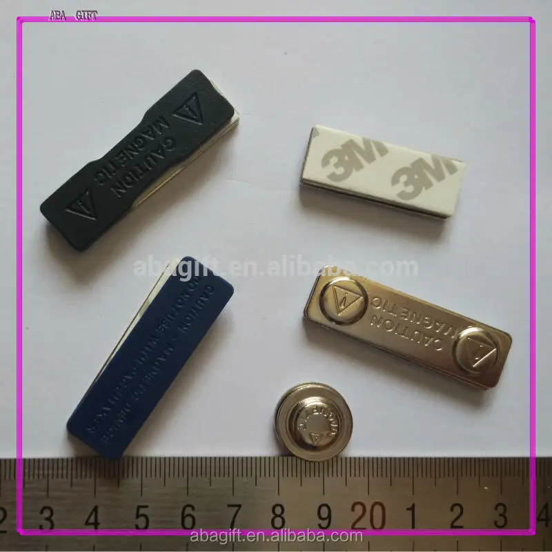 name badge magnet/magnetic fasteners manufactured in China