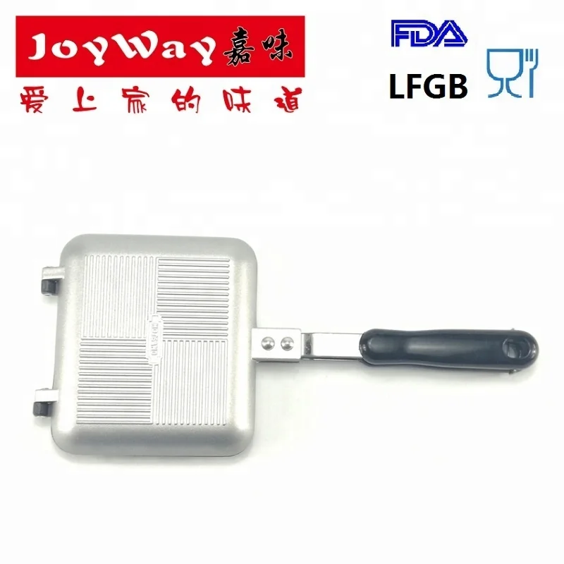 JOYWAY Gas and stove use die-cast aluminium sandwich maker  and toaster