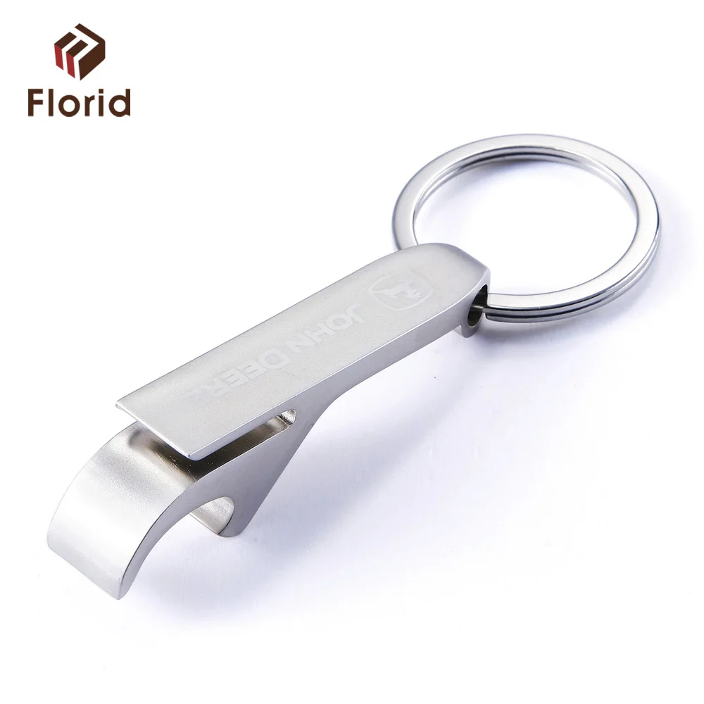 Metal keychain type bottle opener wholesale