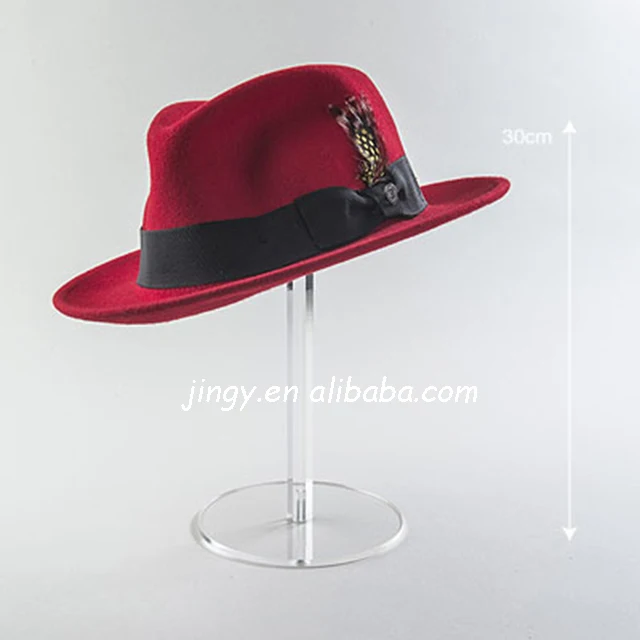 custom made pmma plexiglass sport product hat display case clear acrylic baseball hat display box