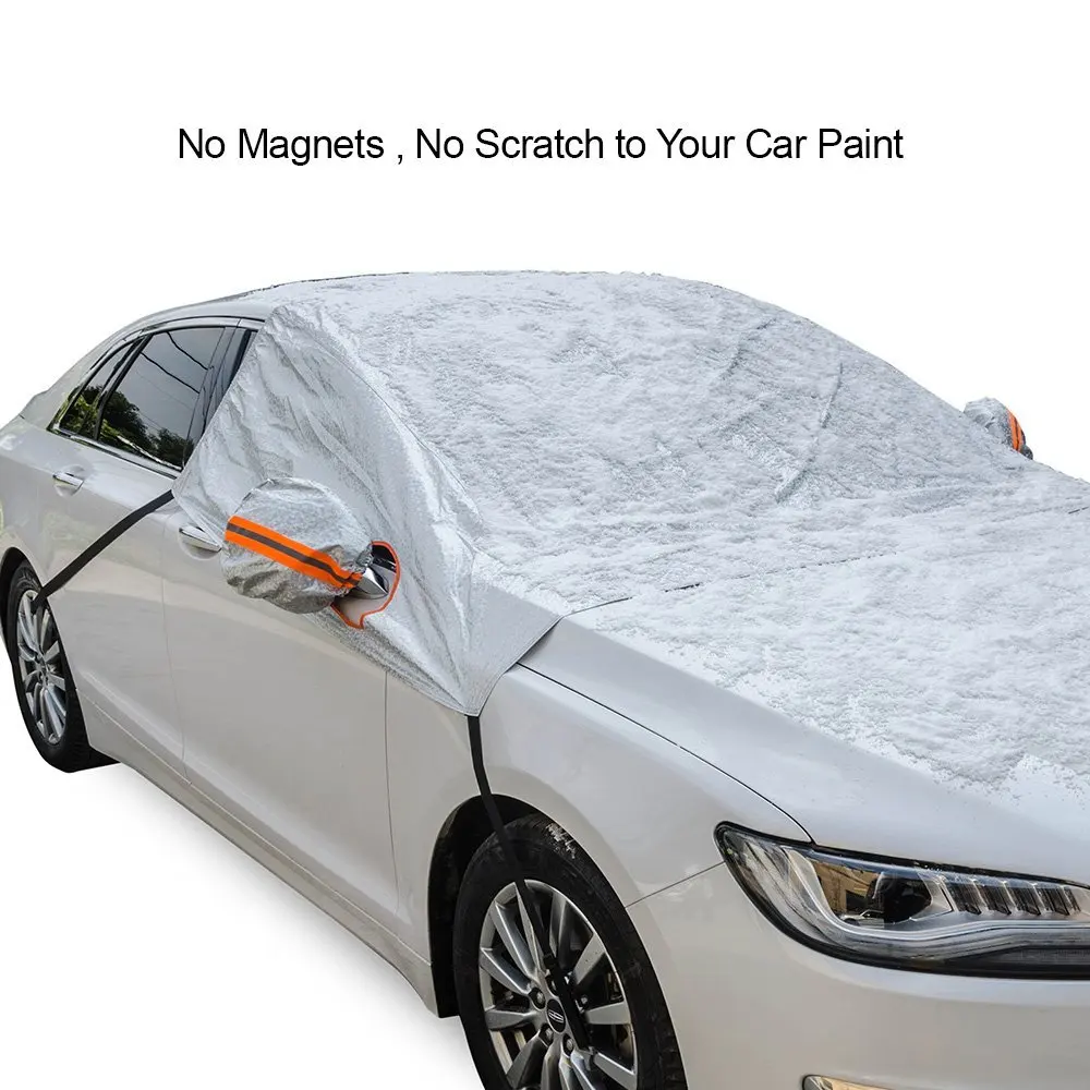 Wholesale Separate Rear Mirror Cover Design Car Windshield Snow Covers