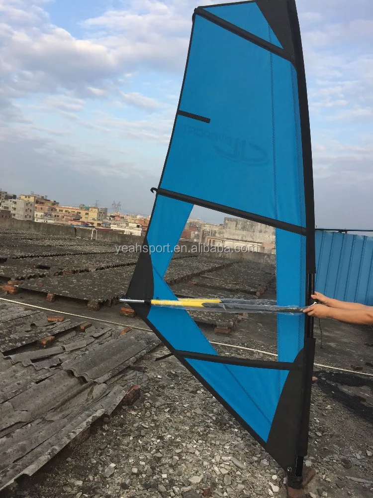 surfing stand up board winding sail