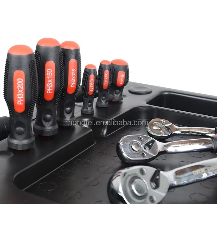 27' Inch Steel Tool Box Trolley For Warehouse Storage Tools