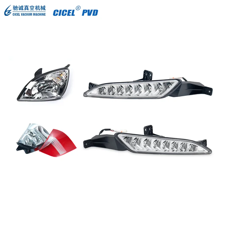 CICEL Car Headlights Reflector Aluminum PVD Vacuum Chrome Coating Machine
