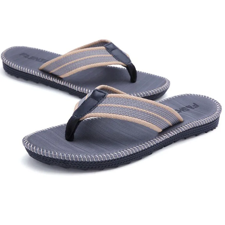 
Summer Fashion PVC Custom Logo beach Slipper men flip flop slippers 