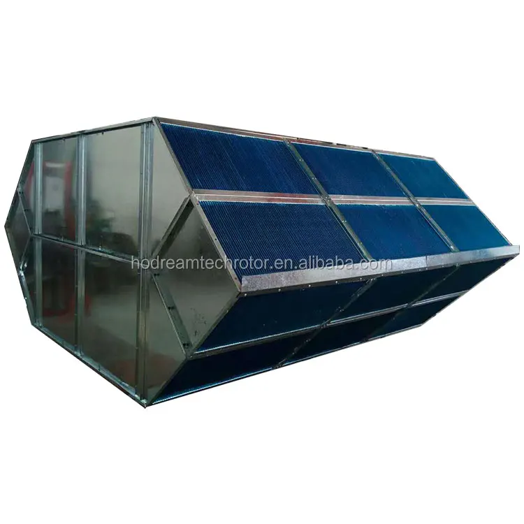 
2-side press shaping cross counter flow antiseptic hydrophilic aluminium foil air hrv core 