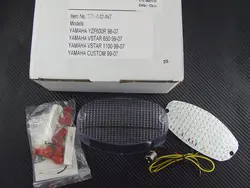 For YAMAHA YZF600R/ VSTAR 650/ VSTAR 1100/COUSTOM Taillight Motorcycle LED Rear Taillight Integrated Turn signal