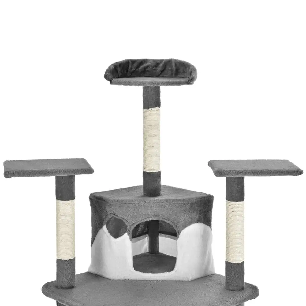 Cat Condo Tower Luxury Cat Tree House with Scratching Post