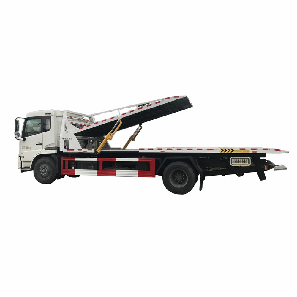 Dongfeng 4x2 8 тонн тягач-эвакуатор 3 автомобиля тягач-эвакуатор