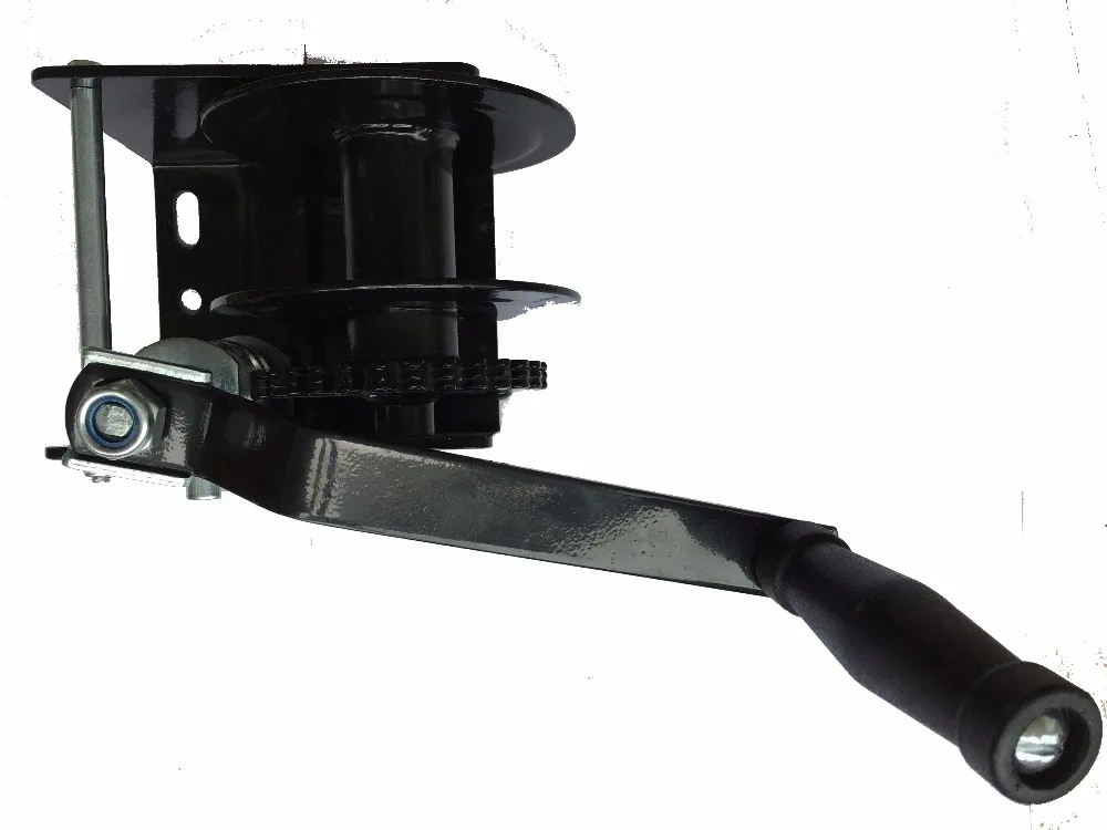 CE SGS approved manufacturing 1200lbs hand worm gear ratchet winch