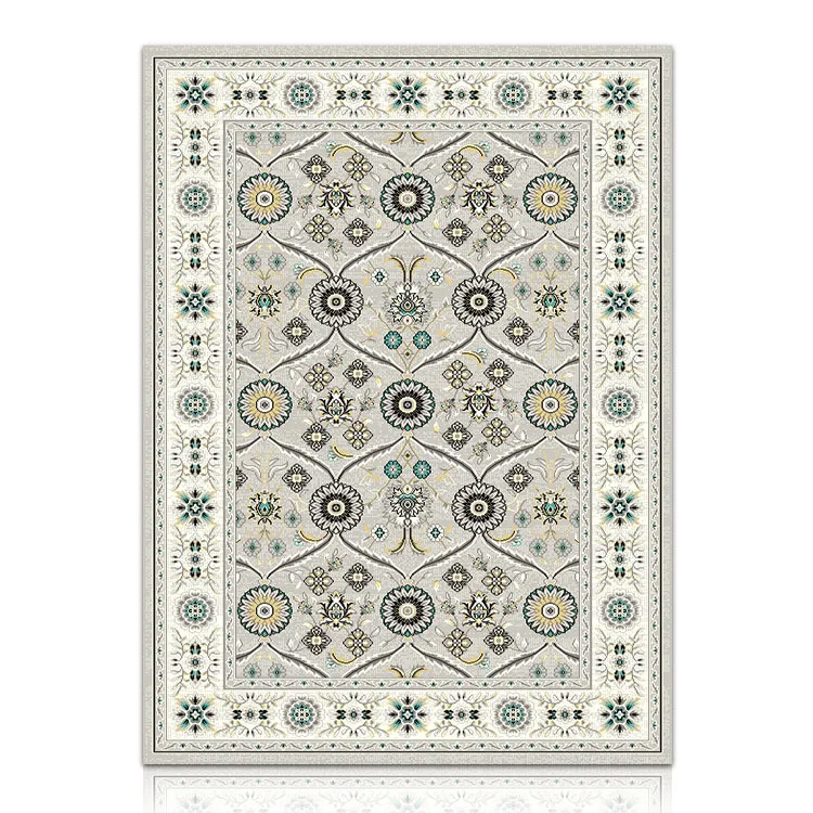 Factory wholesale price luxury fashion design living room carpet mixed woven material comfortable carpet