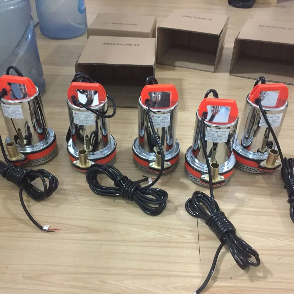 24 volt dc submersible water pump for car wash submersible pump 24v dc water pump