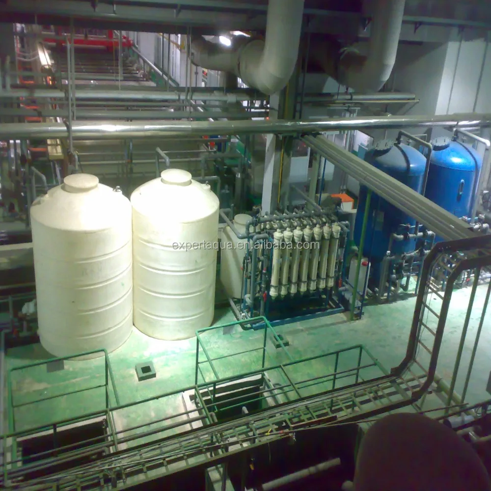 river water treatment plant with ultrafiltration system