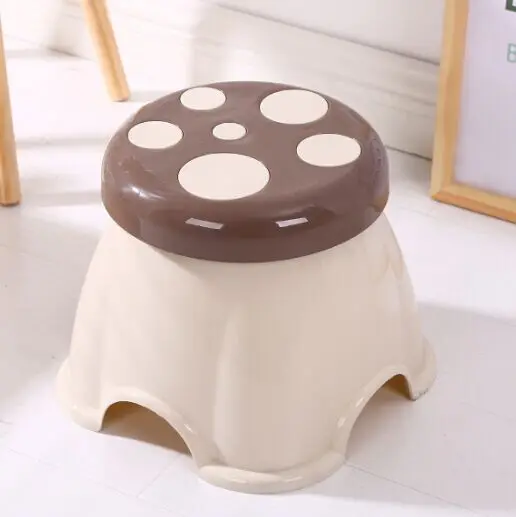 Lovely Colourful Kindergarten Kids Short Chairs Mushroom Shape Wholesale Kids Plastic Chairs